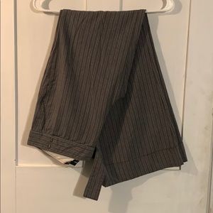 Old Navy dress pants - grey pin stripes
